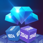 2048 cube winner android application logo